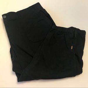 Black Utility Pants 28 P